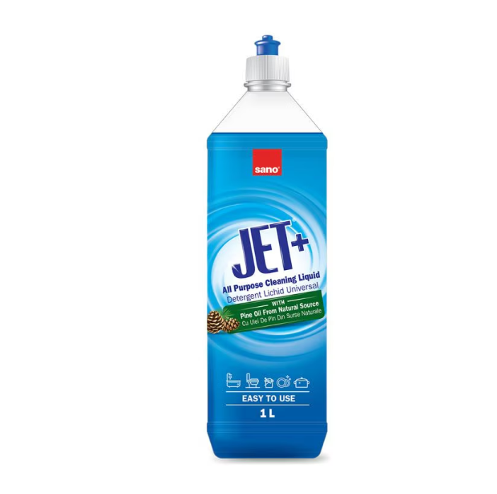 Sano Jet + Detergent lichid universal cu ulei de pin  1L